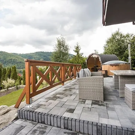 Brenna-dom Z Basenem, Sauna I Jacuzzi