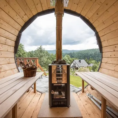 Brenna-dom Z Basenem, Sauna I Jacuzzi * Brenna