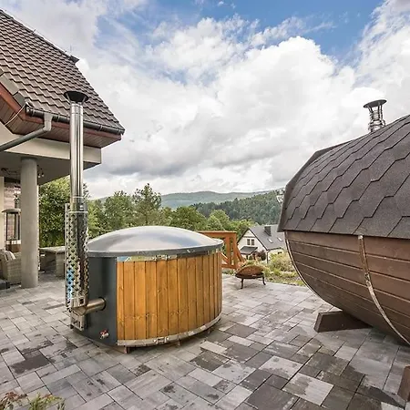Dom wakacyjny Brenna-dom Z Basenem, Sauna I Jacuzzi *
